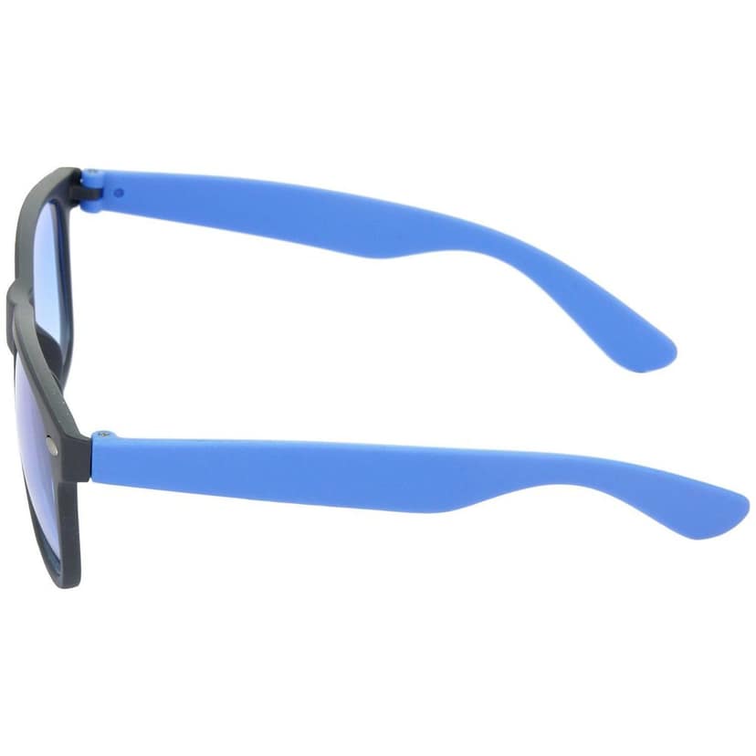 HRINKAR Men Women Boys & Girls Pilot Sunglasses Silver & Blue Frame, Blue & Blue Lens (Medium) Pack of - 2 view 5