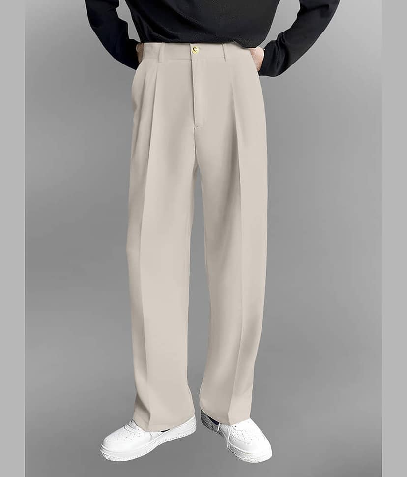 FTX Loose Men's Korean Pant - Khaki ( Pack of 1 )