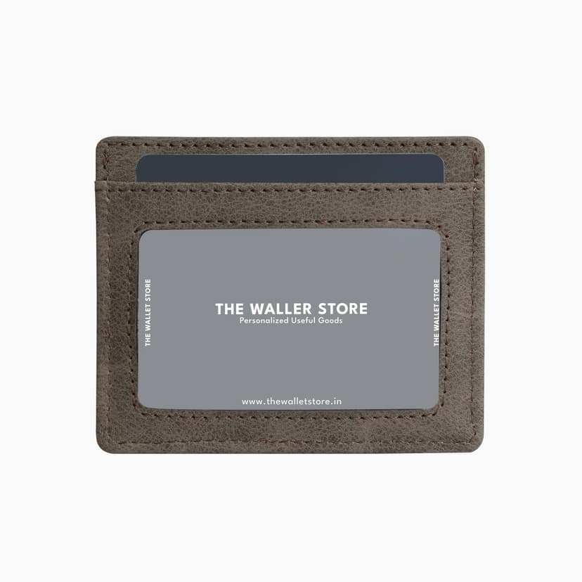 The Wallet Store Suede Leather Zipper Clutch For Her - Brown view 2