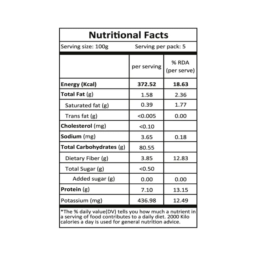 Organic Ragi Flour 500g view 4