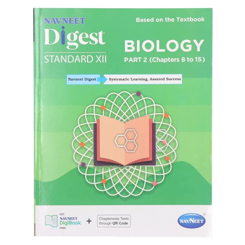 Navneet Youva Happiness Combo Biology Study Kit 1 Part 2 (1 Digest + 1 Three Subject Book + 2 Pencils + 1 Sharpener + 1 Eraser + 1 Scale) view 4