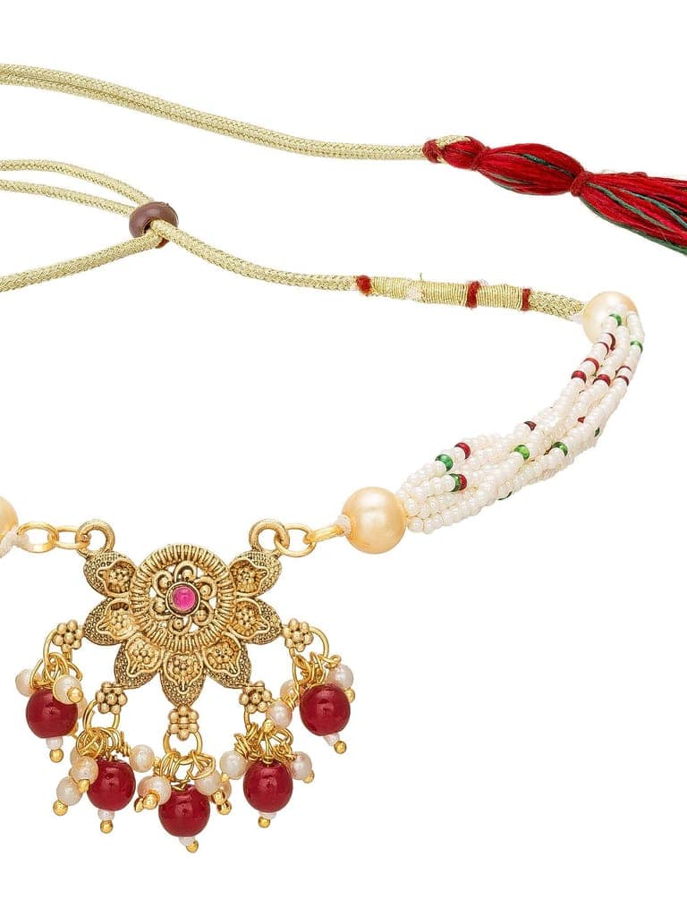 Morison Timeless Gold Necklace and Earrings Set Elegance Redefined view 5