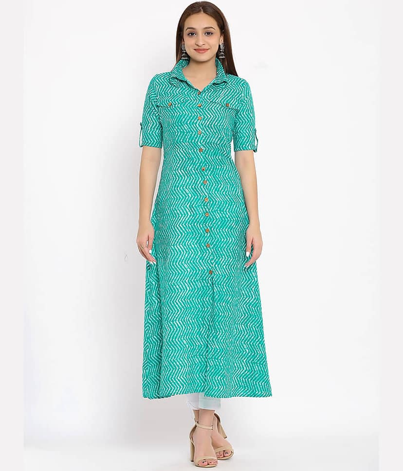NeshamaKurti - Grey Rayon Women's Front Slit Kurti ( Pack of 1 )