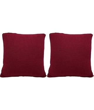 House Of Quirk Set of 2 Polyester Cushion Covers 40X40 cm (16X16)