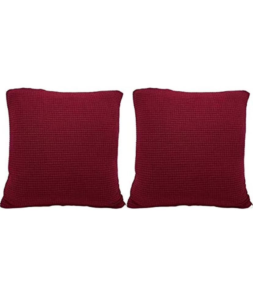 House Of Quirk Set of 2 Polyester Cushion Covers 40X40 cm (16X16)