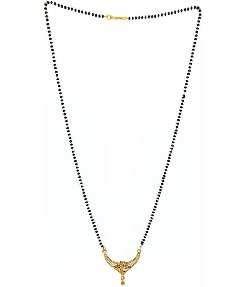 shankhraj mall - Golden Mangalsutra ( Pack of 1 )