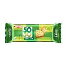 BRITANNIA 50-50 SWEET SALTY BISCUITS 62.8G
