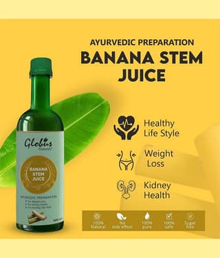 Globus Naturals Banana Stem Juice Nutrition Drink 500 ml