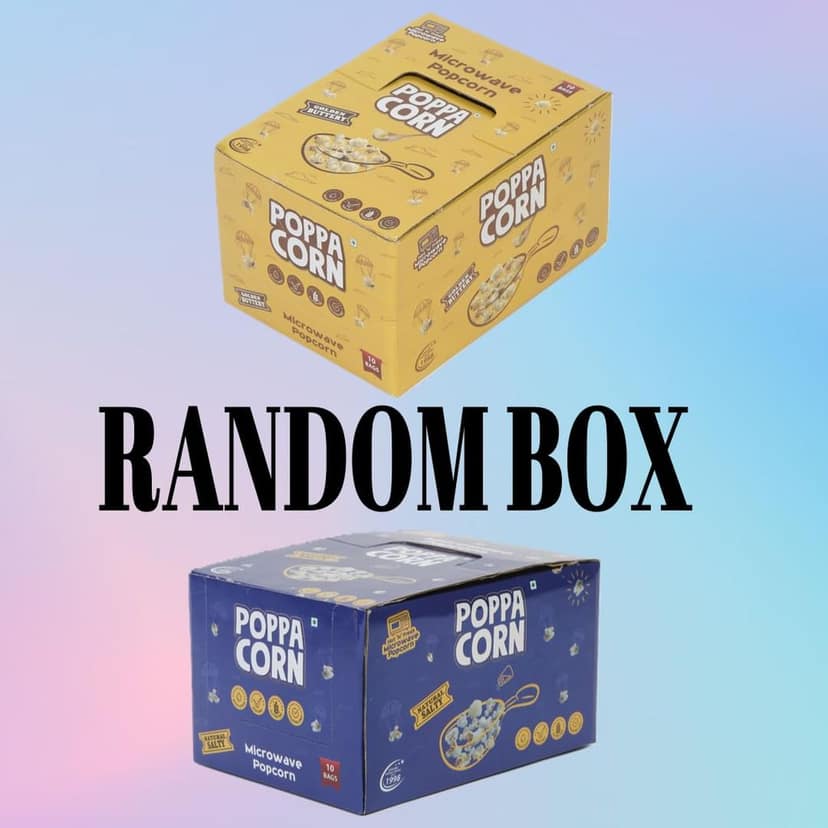 POPPACORN Microwave Popcorn 33gX10 Pouches Golden Buttery & 33gX10 Pouches Natural Salty 660gm, Pack of 20 view 4