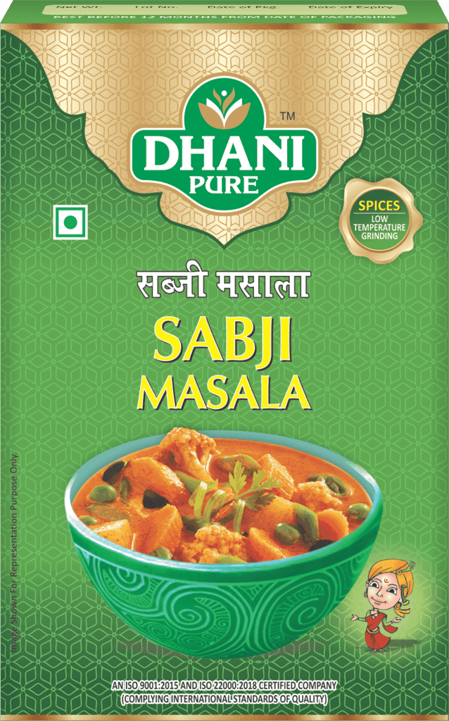 Dhani Pure Sabzi Masala Box (MRP : RS. 10/- ONLY)