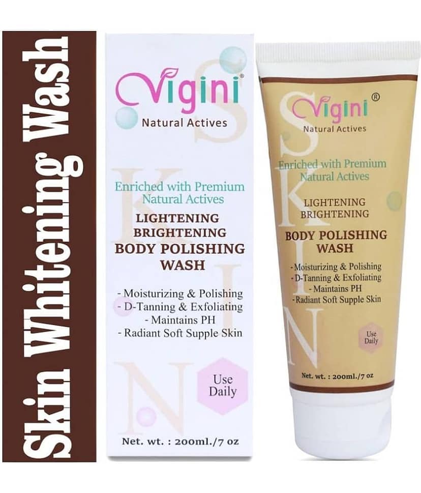 Vigini Skin Whitening use with Lotion Soap Glutathione Body Gel SPF 30 ( 200 mL )