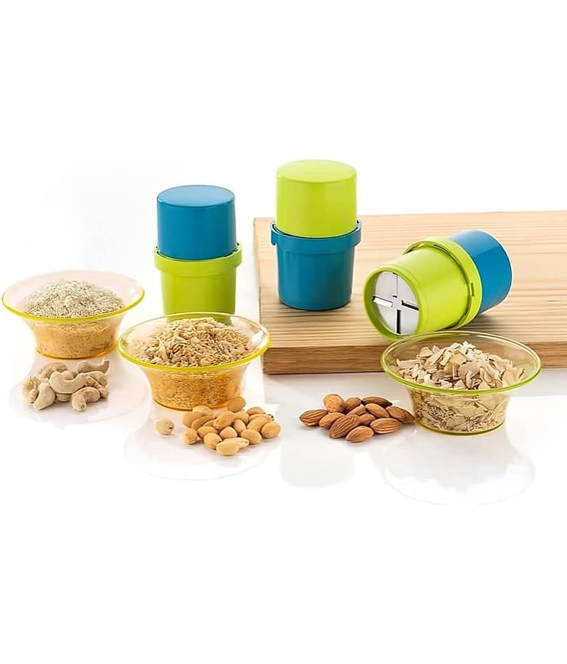 dust n shine Dry Fruit Cutter Assorted Stainless Steel Mannual Chopper 5 ml ( Pack of 1 ) view 2