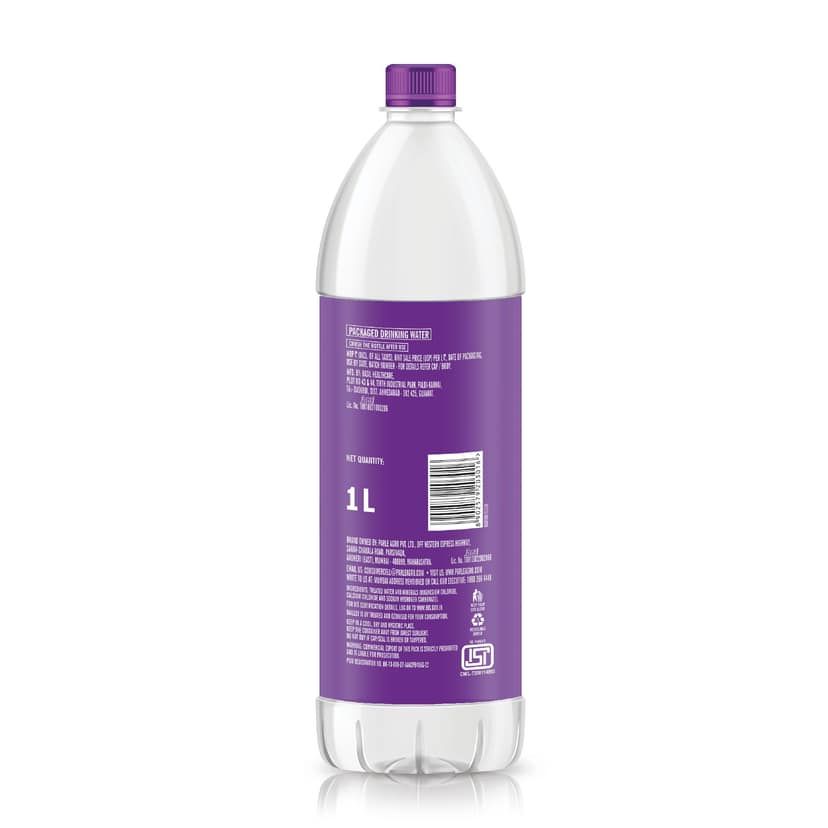 Bailley Packaged Drinking Water 1 l (Pack of 12) view 3