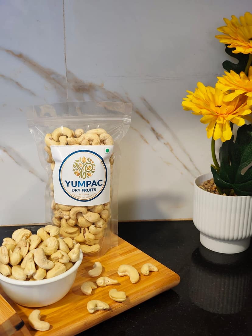 YUMPAC Premium Handpicked Cashews 250gm