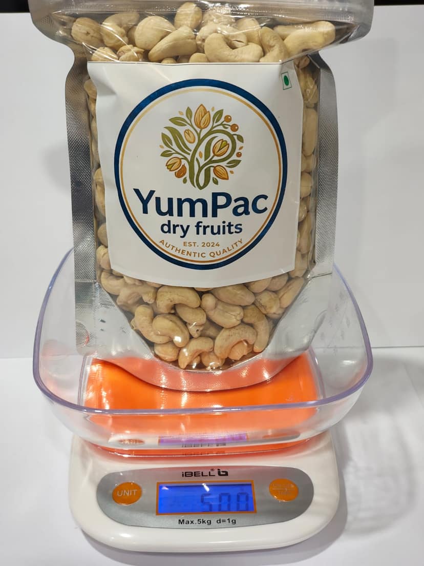 YUMPAC Premium Handpicked Cashews 250gm view 3