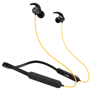 boAt Rockerz 255 Pro FM | Wireless Earphone with 6H Playback, Bluetooth v5.0, cVc technology, 10mm drivers, 110mAh Battery Goldenrod