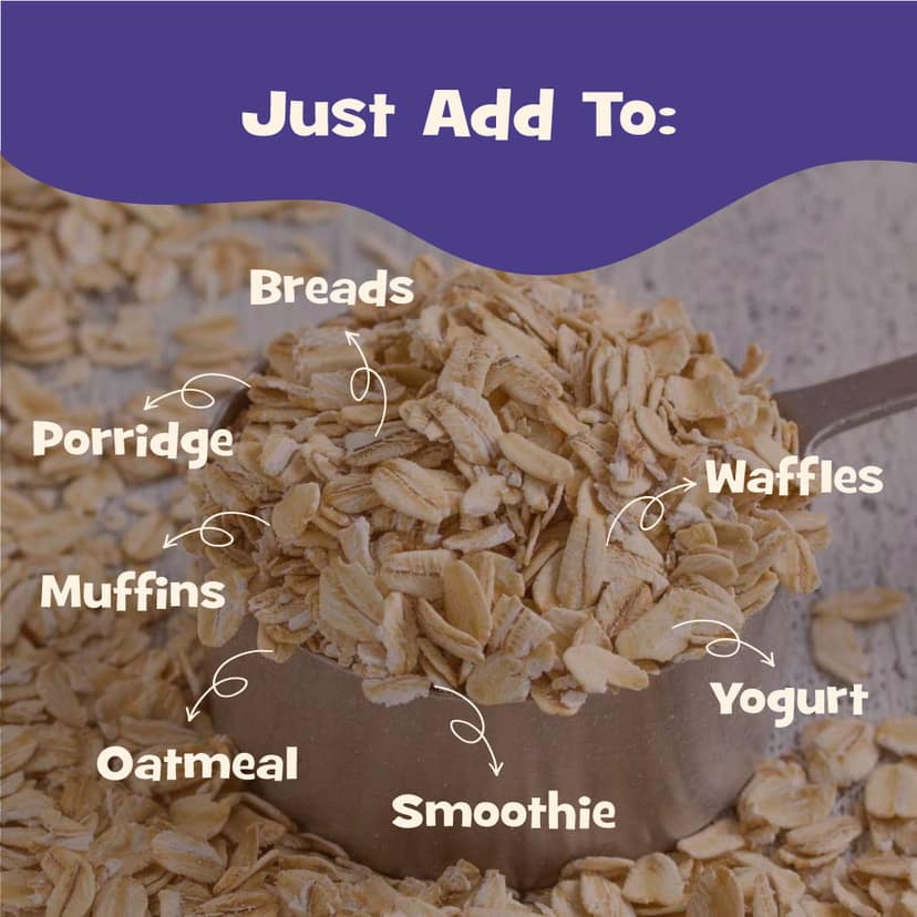 nourish you Jumbo Rolled Oats view 4