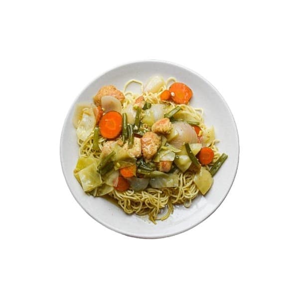 Veg Pan Noodles with Gravy