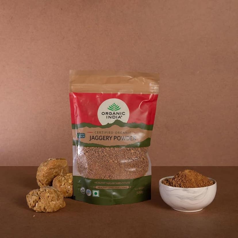 Organic India - Jaggery Powder 500g (Pack of 1) view 3