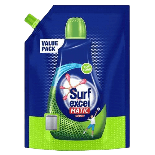 Surf Excel Detergent Liquid Matic Top Load Refill Pouch 1Ltr