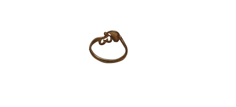 Panchaloha finger ring view 3