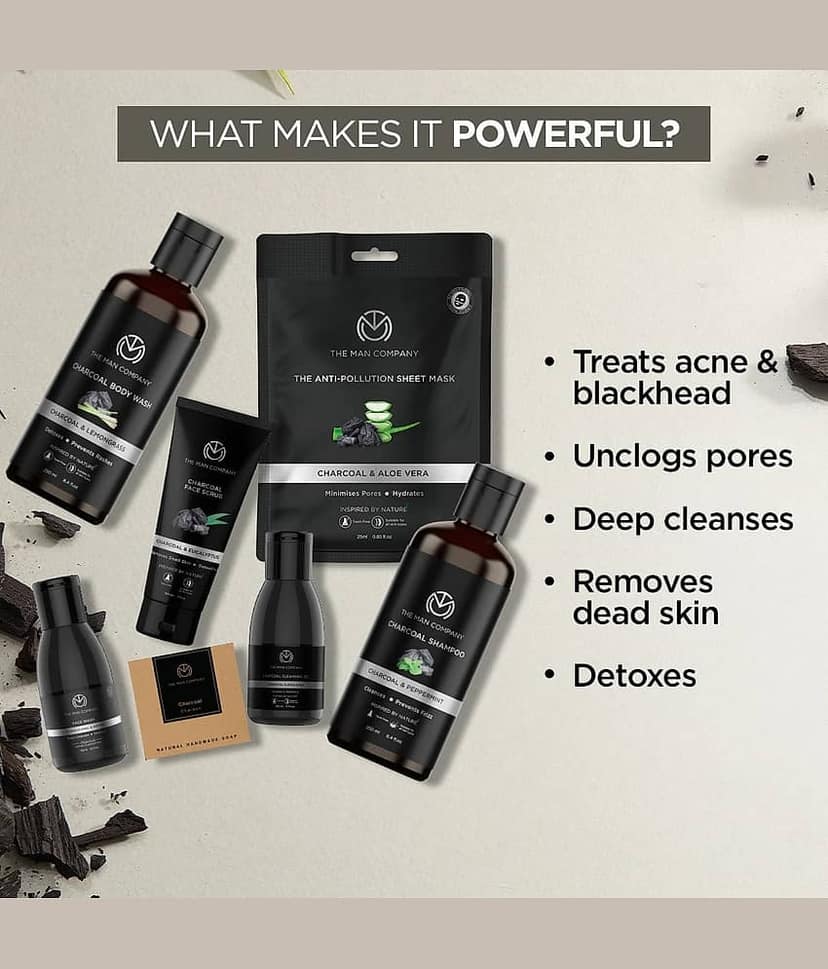 The Man Company Ultimate Charcoal Kit view 2