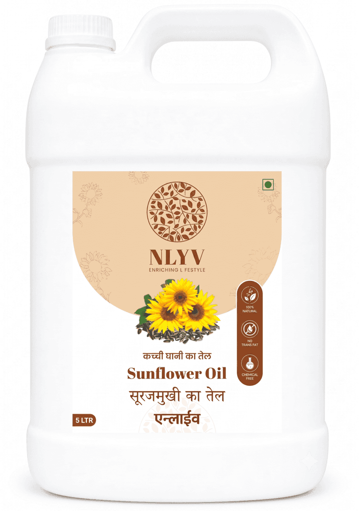 Wood Pressed Sunflower Oil (5L)