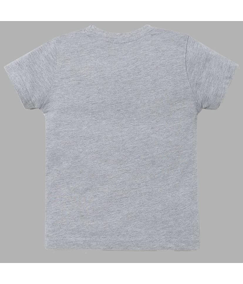 ETCHED DESIGN Pack of 1 Boys Cotton T-Shirt ( Multi Color ) view 3
