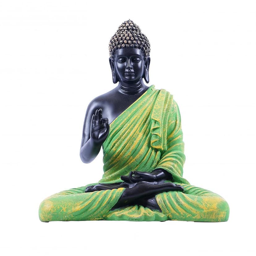Craftlayout Resin Big Buddha Statue 14 nch