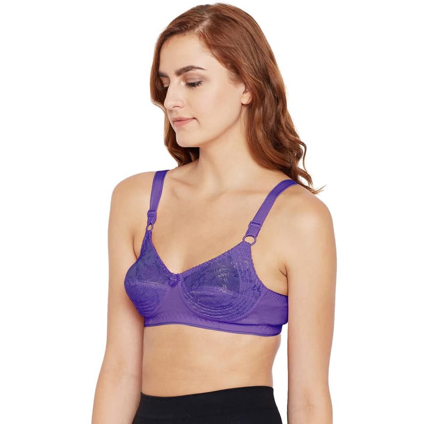 Bodycare Cotton Non Padded Non wired Regular Bra-Pack of 3 view 3