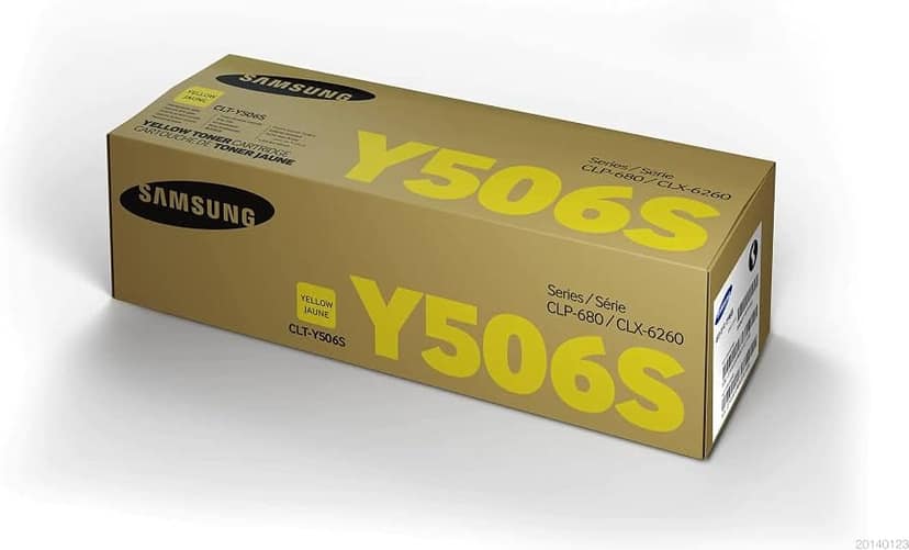 Samsung Clt-y506s Yellow Original Toner Cartridge (su524a) view 3