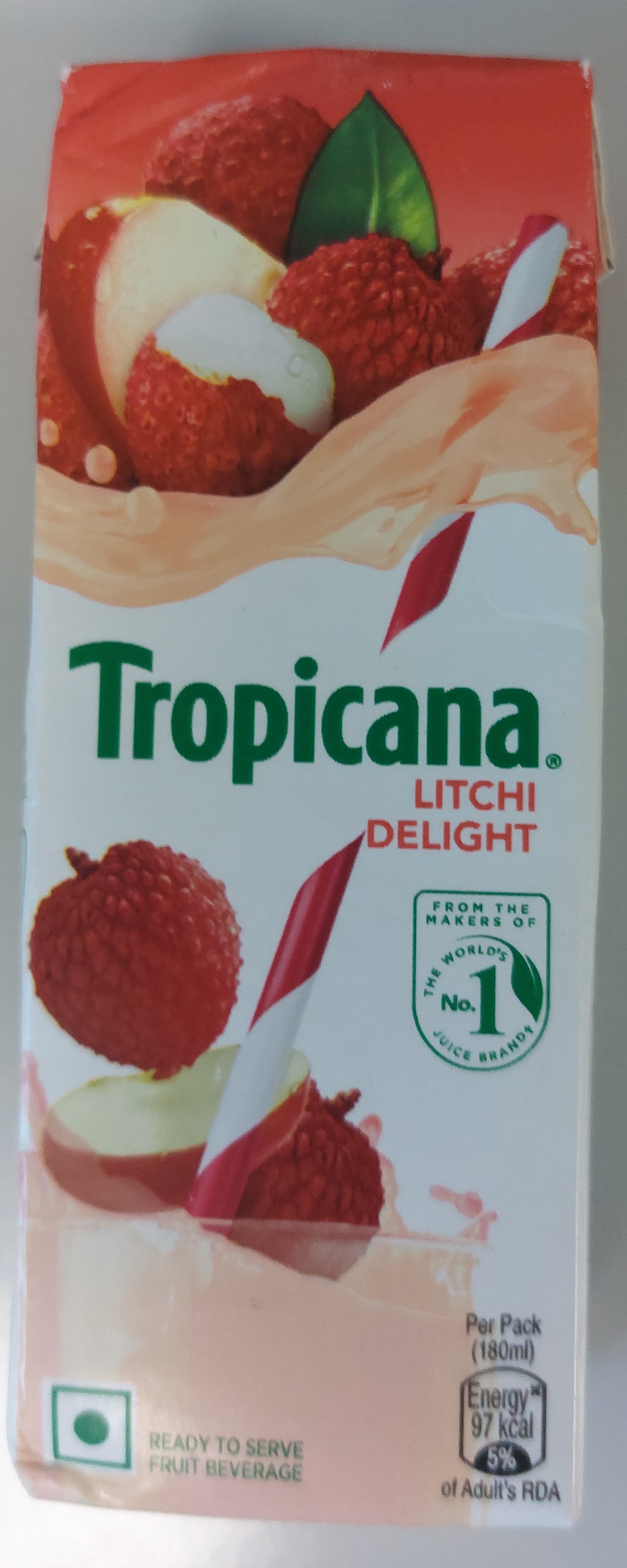 Tropicana Litchi Delight - Pepsico - 180Ml