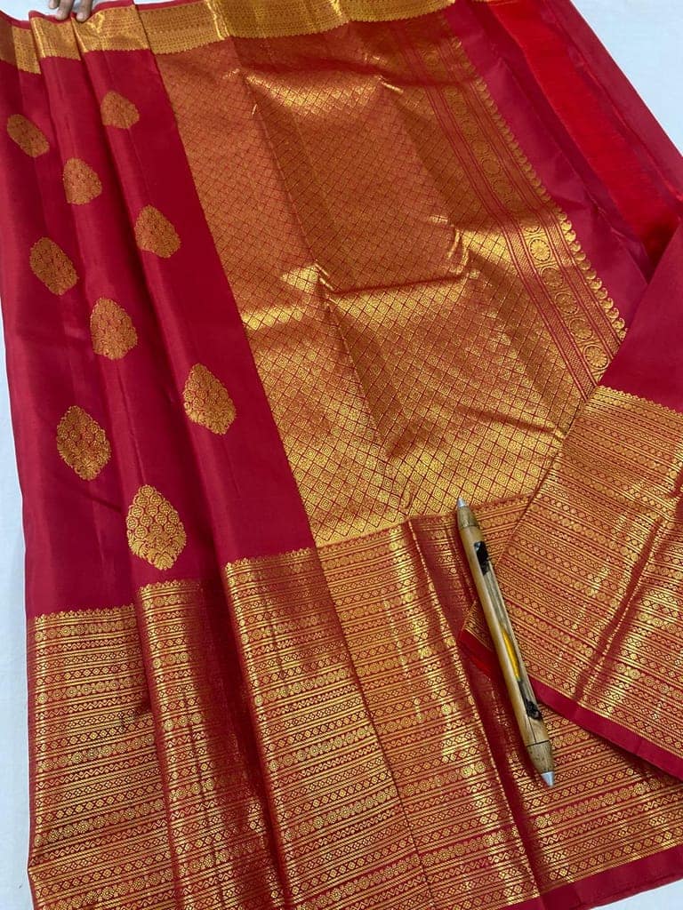 Kanchipuram pure silk sarees view 2