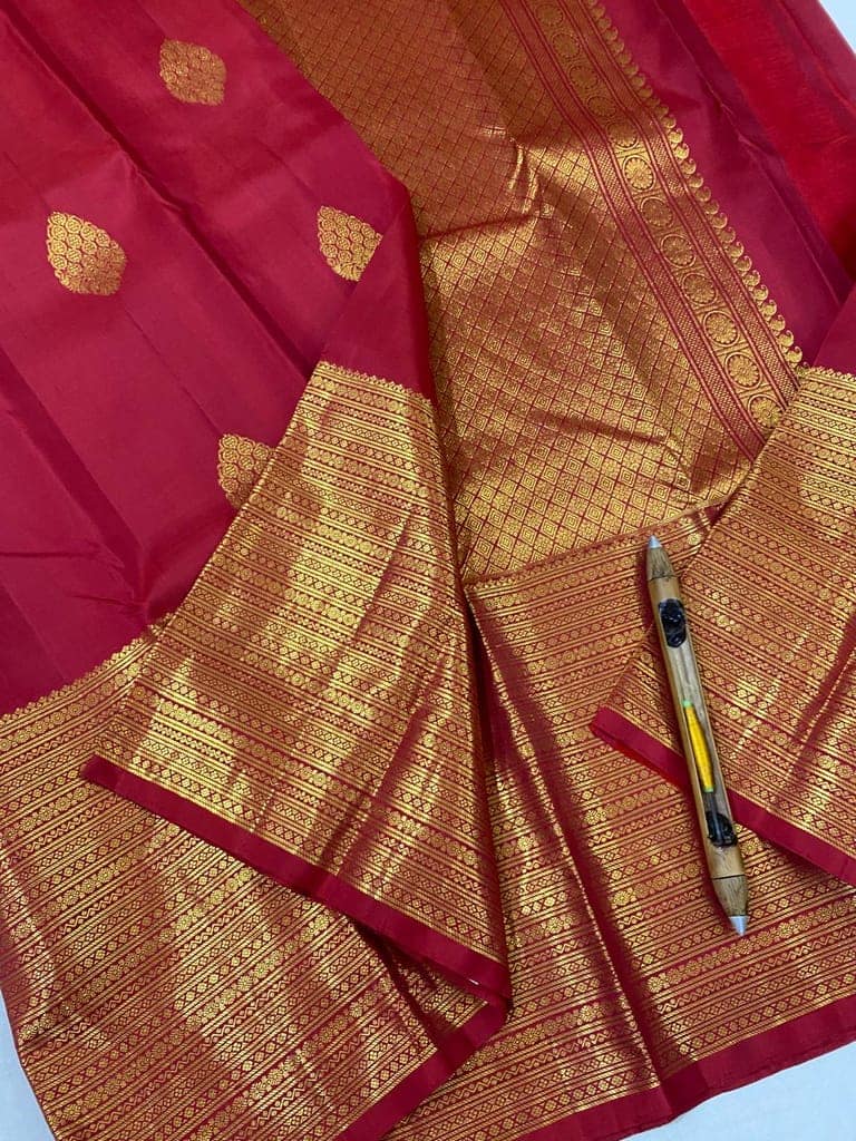 Kanchipuram pure silk sarees view 3