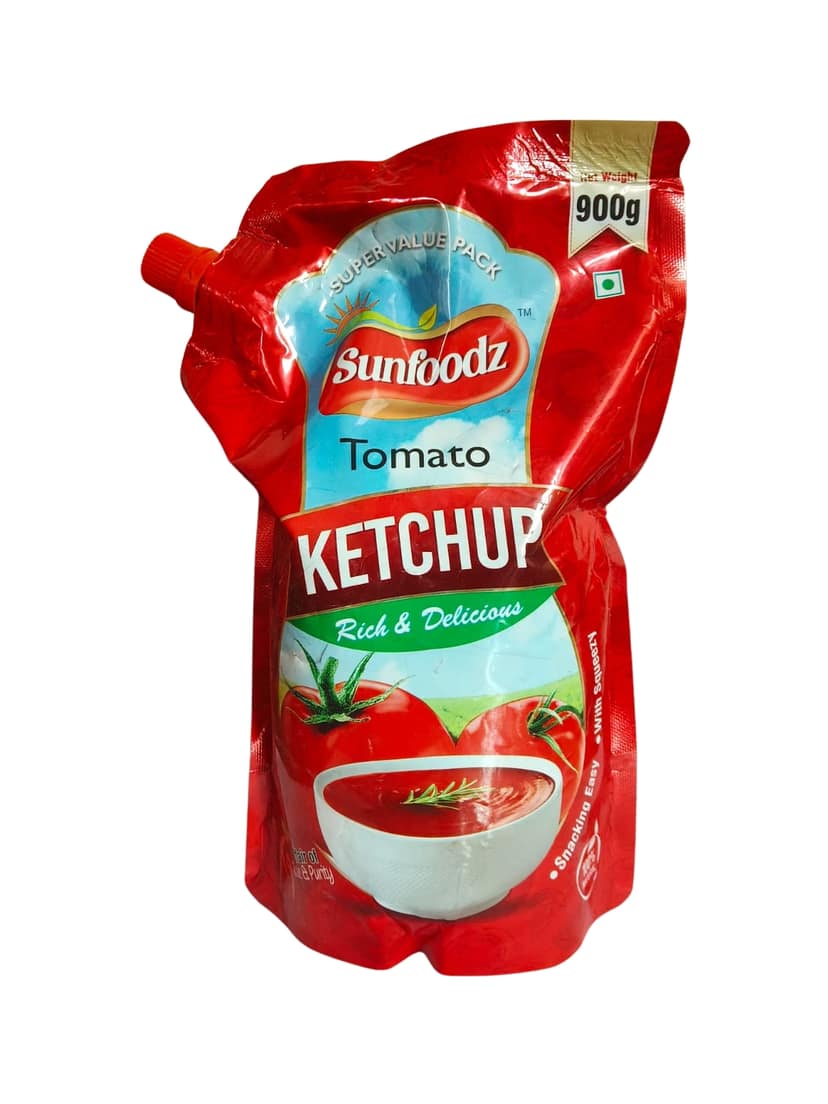Sunfoodz Tomato Ketchup Doy Pack 900gm