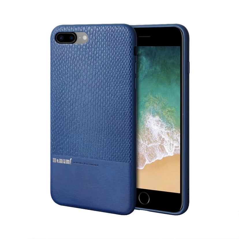 Memumi Heroic Series Back Cover for Apple iPhone 7/8, Shockproof - Blue (4.7")