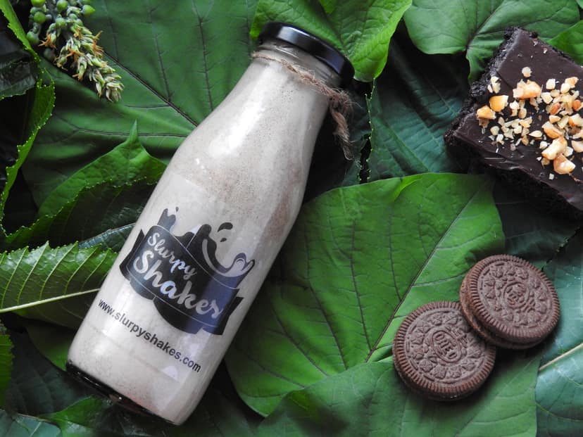Oreo brownie thickshake