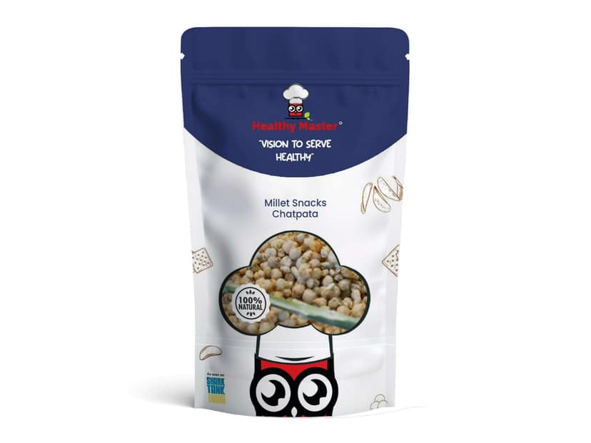 Healthy Master Millet Snacks Chatpata - 150 Gram