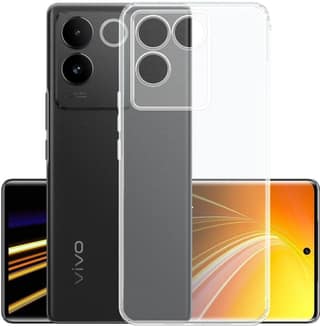 PLUGTECH TPU Ultra Hybrid Clear Camera Protection Back Cover Case for Vivo T2 Pro 5G,Vivo iQOO Z7 Pro
