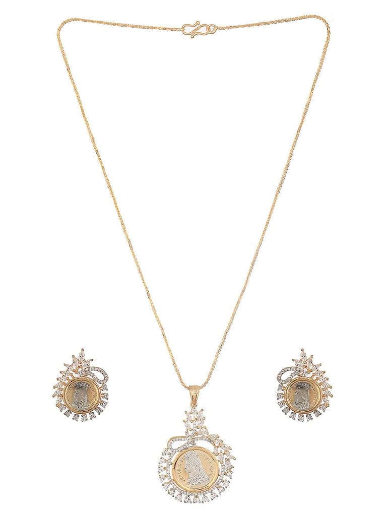 Gold Toned Ginni Locket Set view 6