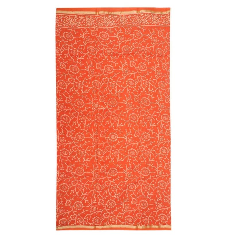 HANDLOOM CHANDERI 03 PCS DABU PRINTED SUIT (SKU - 1RDS01270221 Suit 64) view 2