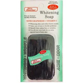 Skin Doctor 4 in 1 Whitening soap with Grapeseed Vitamin c 80g Soap Thailand Product (Whitening Soap (Acne Odor))