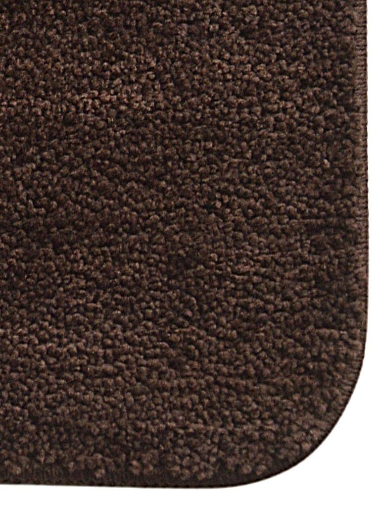 HK TechLoom Premium Microfiber Anti Skid Door Mat Set of 2-40" x 60" (dark brown) view 2