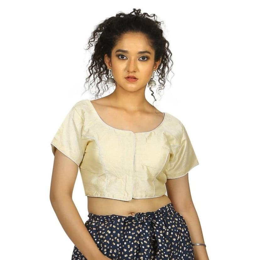TheHangr Cream Fantom Silk Blouse - 34 view 2