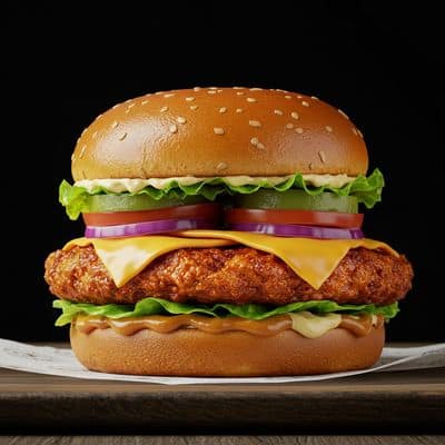 Mexican Chicken Burger