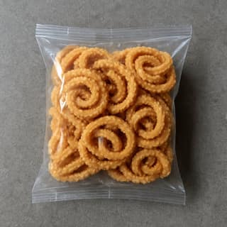 Sukvariya Convenience Store's traditional murukku snack