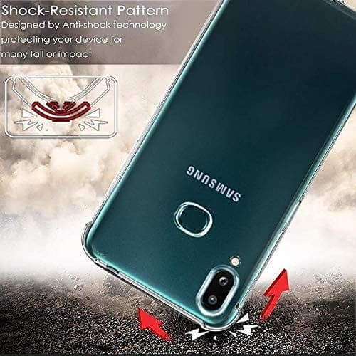 Faircost for Samsung Galaxy A10S Back Cover Shockproof (Silicon| Transparent) view 4