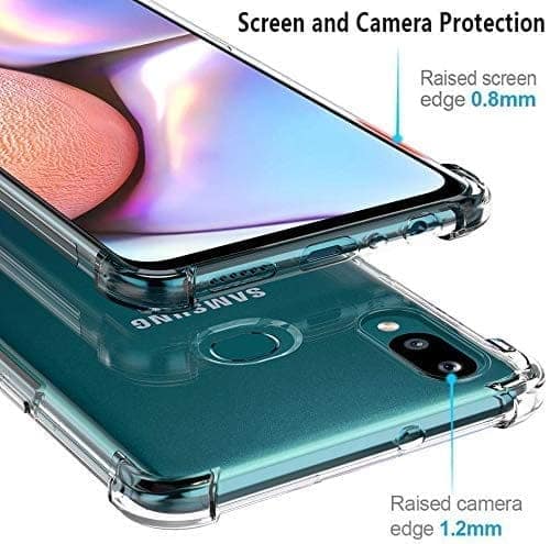 Faircost for Samsung Galaxy A10S Back Cover Shockproof (Silicon| Transparent) view 6