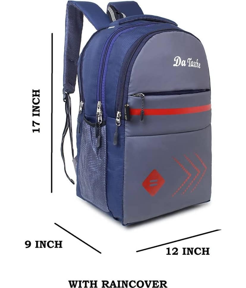 Da Tasche 30 Ltrs Red Polyester College Bag view 2