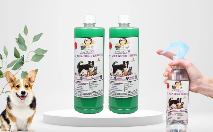 Swacch PET Aqua Odour Remover (1 Litre) (Pack of 2) Jasmine